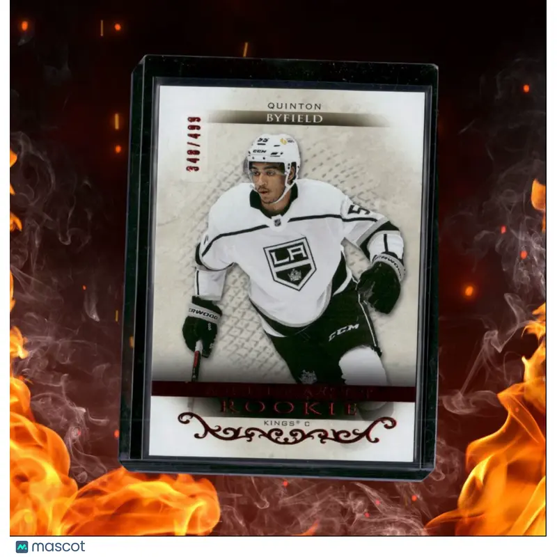 2021-22 Upper Deck Artifacts Quinton Byfield Ruby Rookie 348/499 #161