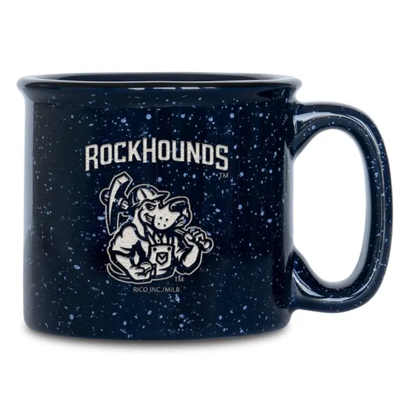 Midland RockHounds Ceramic Camp Mug