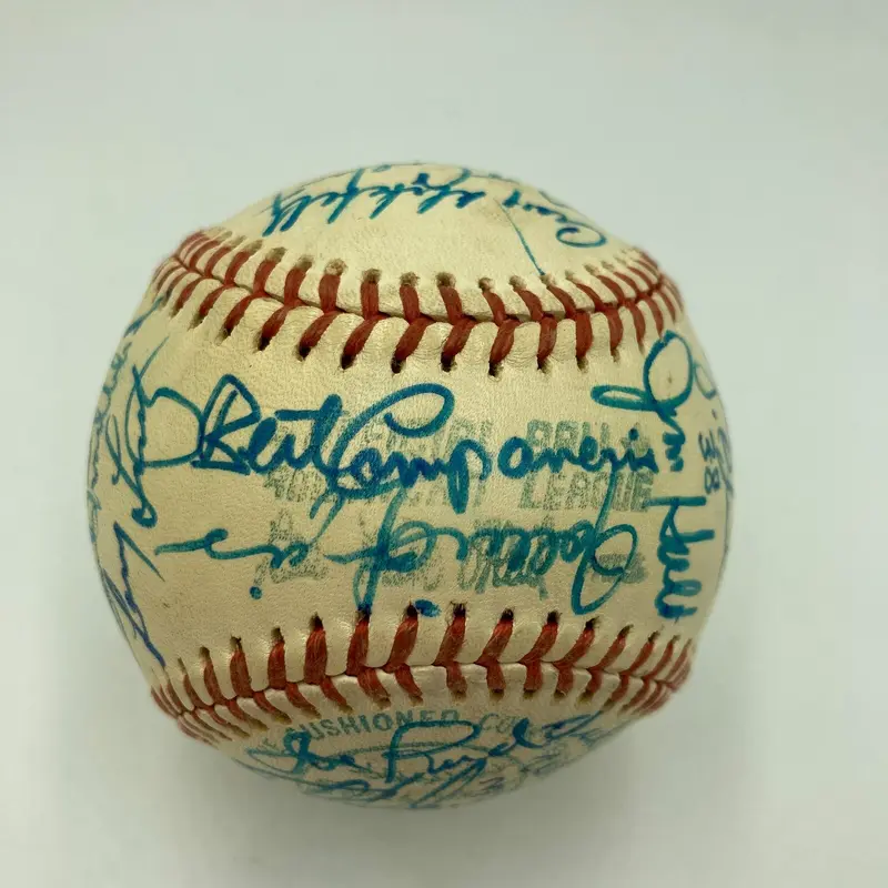 1976 Oakland A's Athletics Team Signed American League Baseball PSA DNA COA