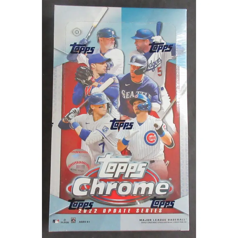 2022 Topps Chrome Baseball Update Series Box (Hobby) (24/4)