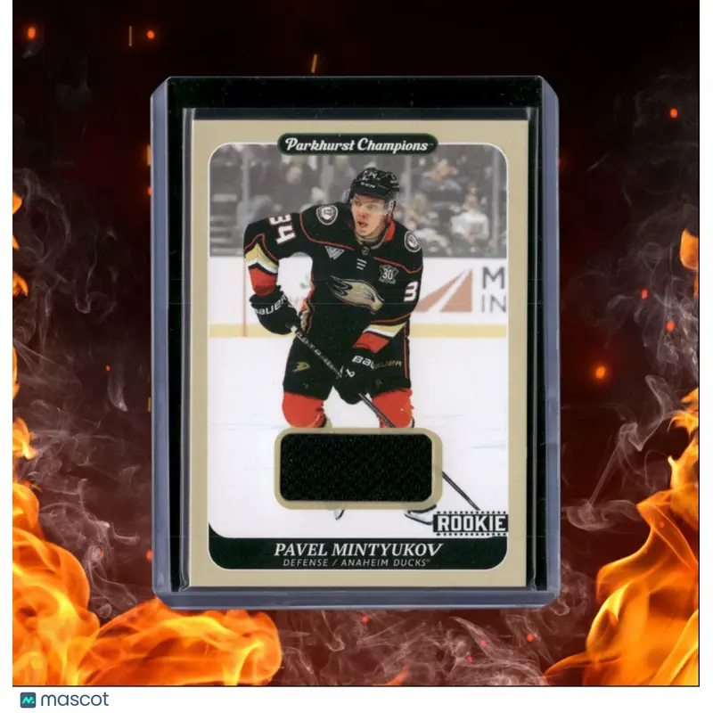 2023-24 Upper Deck Parkhurst Champions Pavel Mintyukov Jersey Rookie #234