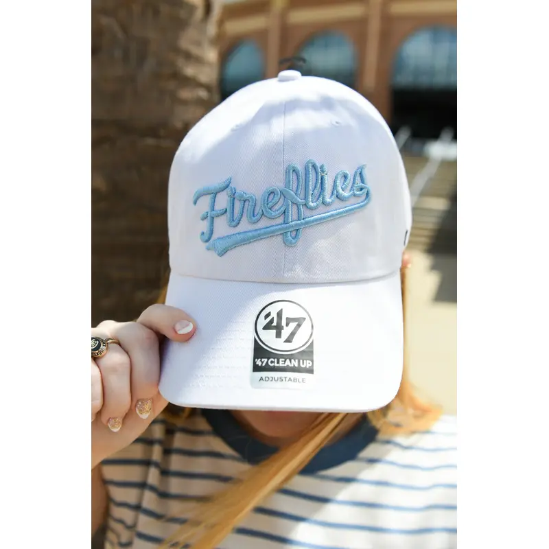 '47 Fireflies Powder Blue Script Clean Up