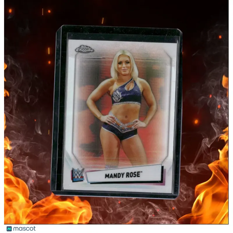 2021 Topps Chrome WWE Mandy Rose Variation Holo #IV-10