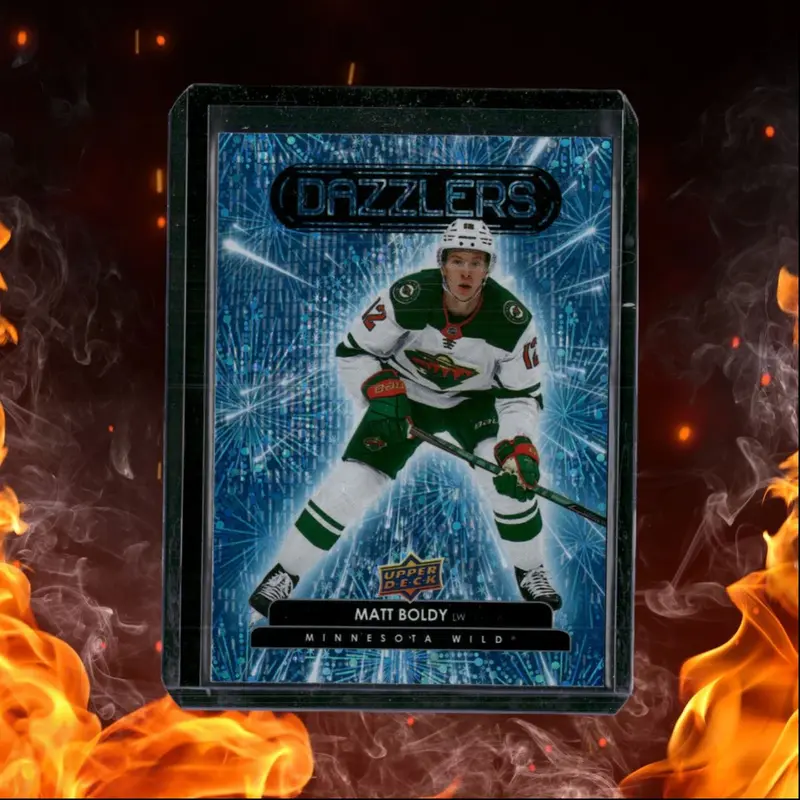 2022-23 Upper Deck Matt Boldy Dazzlers Blue Rookie #DZ-28