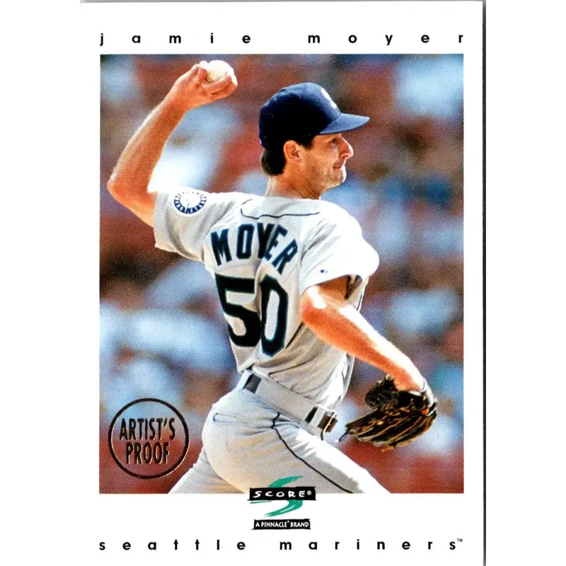 1997 Score Artist's Proofs White Border Jamie Moyer #254