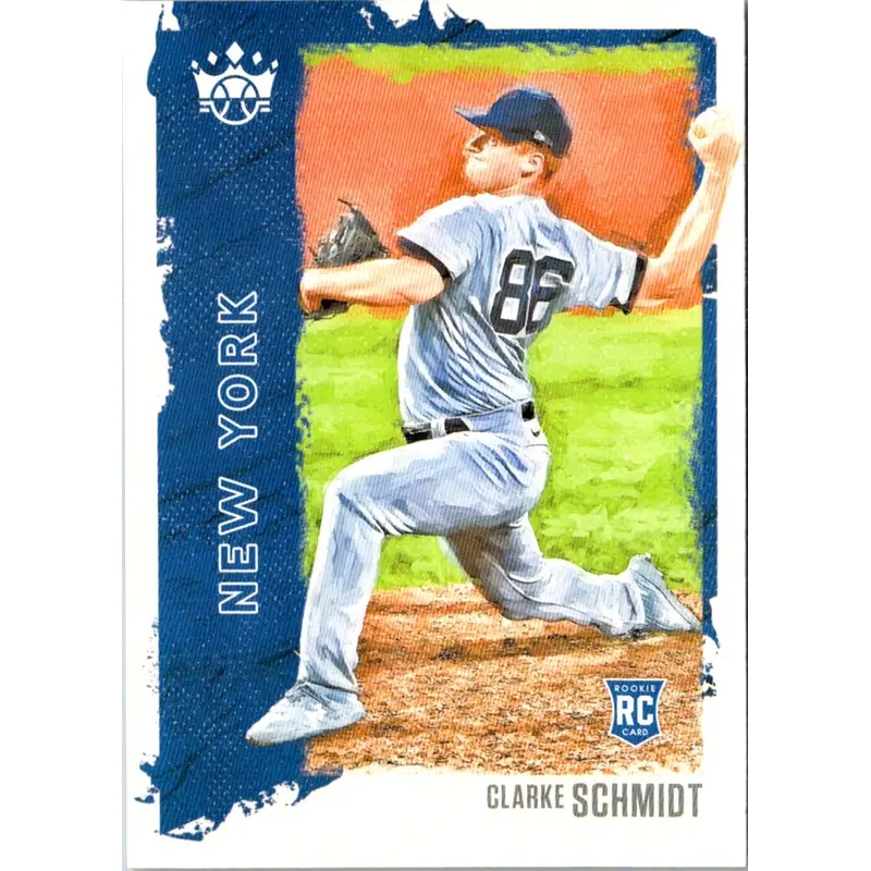 2021 Panini Diamond Kings Blue Clarke Schmidt #55