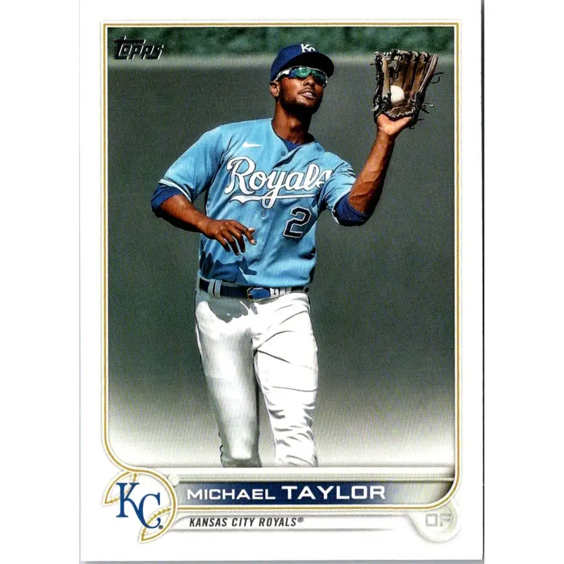 2022 Topps Royal Blue Michael Taylor #483