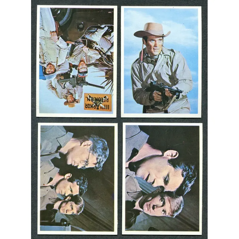 1966 Topps Rat Patrol Complete Set (66) EX/MT NM