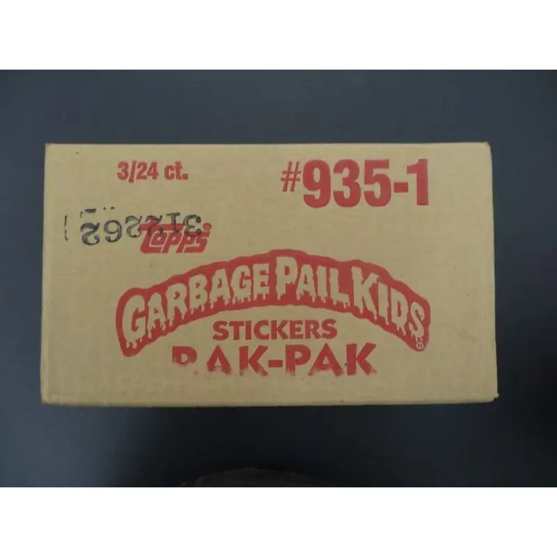 1986 Topps Garbage Pail Kids Series 4 Rack Pack Case (3/24)
