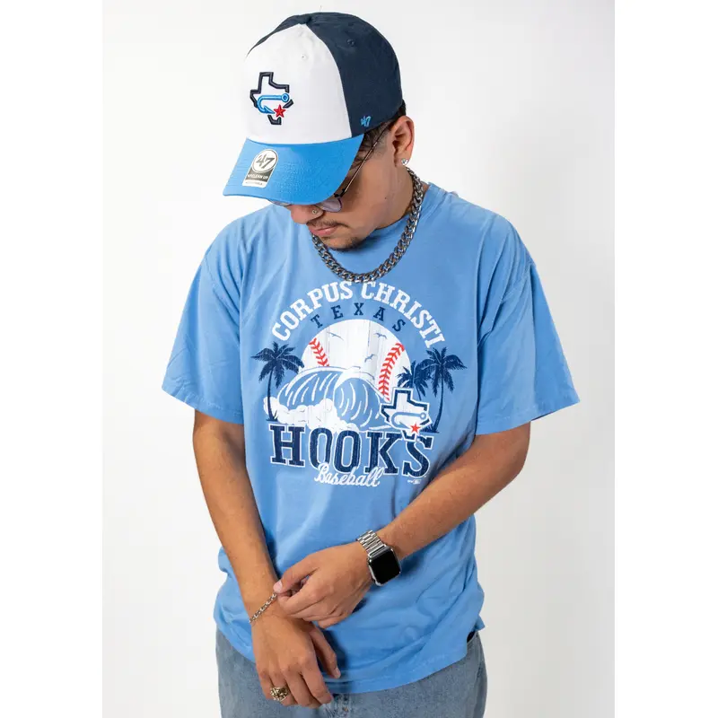 Comfort Wash - T Baseball Waves