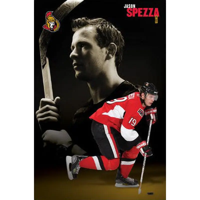 Jason Spezza "Hero" Ottawa Senators Poster - Costacos Sports