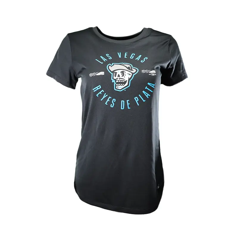 Women's Reyes de Plata Under Armour Skull/Circle Text Short Sleeve T-Shirt