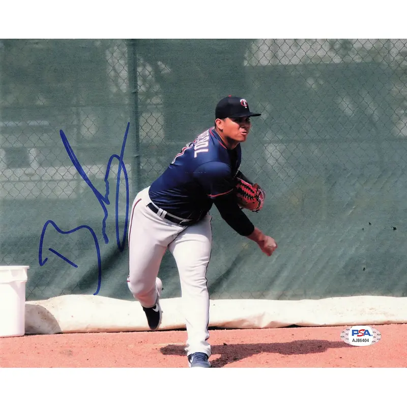 Brusdar Graterol signed 8x10 photo PSA/DNA Minnesota Twins Autographed