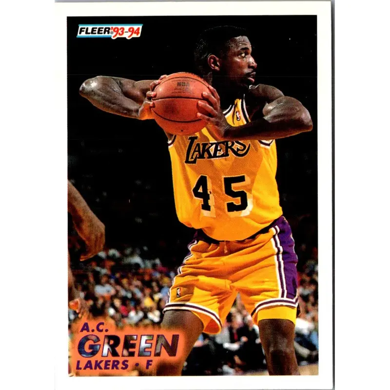 1993 Fleer A.C. Green #102