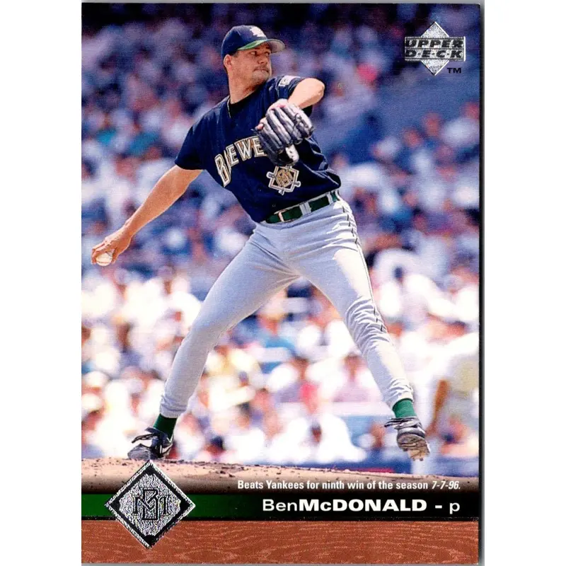 1997 Upper Deck Ben McDonald #99