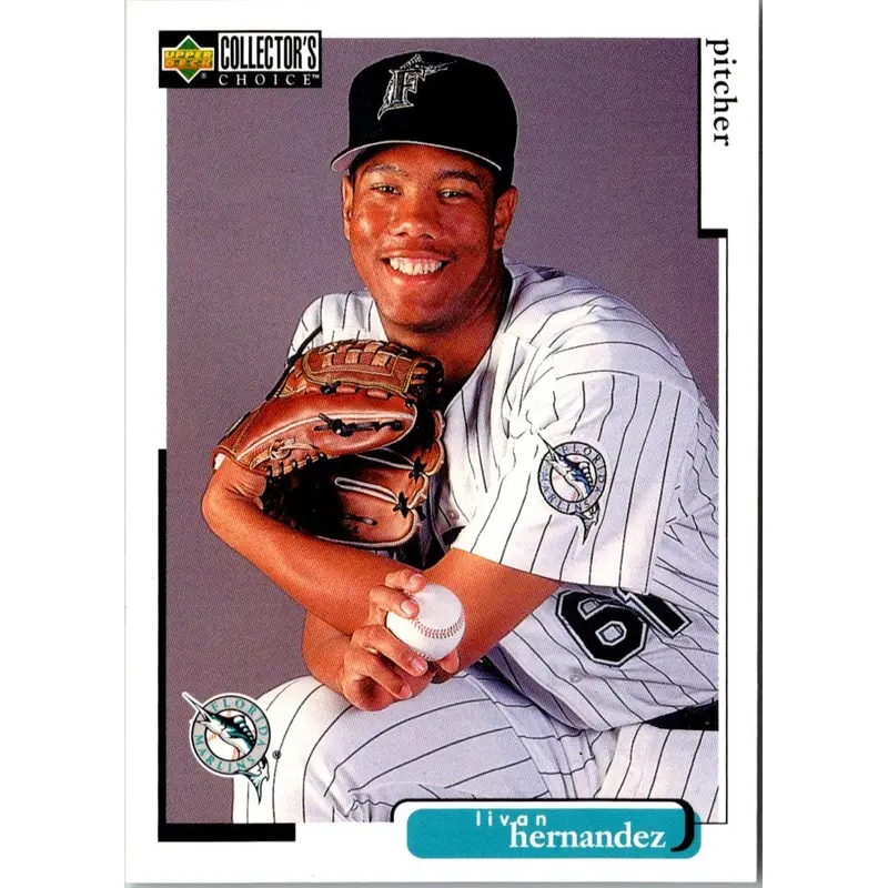 1998 Pacific Invincible Livan Hernandez #99