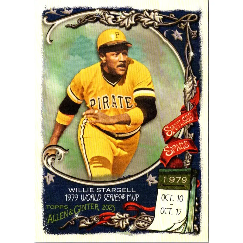 2023 Topps Allen & Ginter Spotless Spans Willie Stargell #SS-47