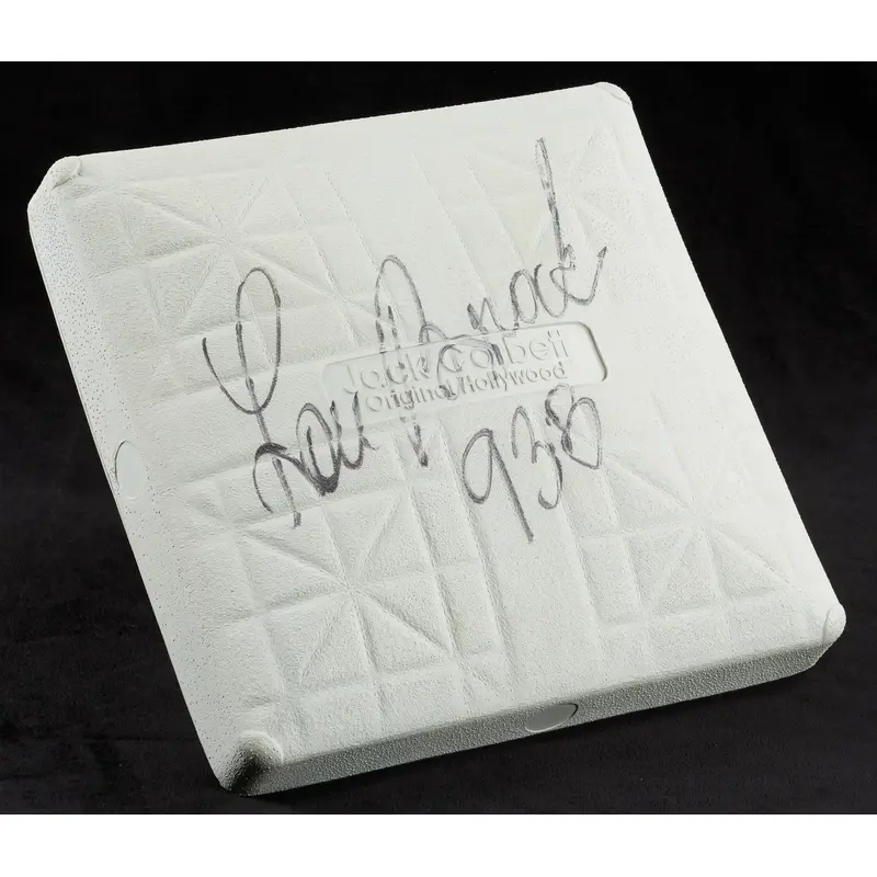 Lou Brock "938 Steals" Signed Authentic Full Size Stadium Base With Beckett COA
