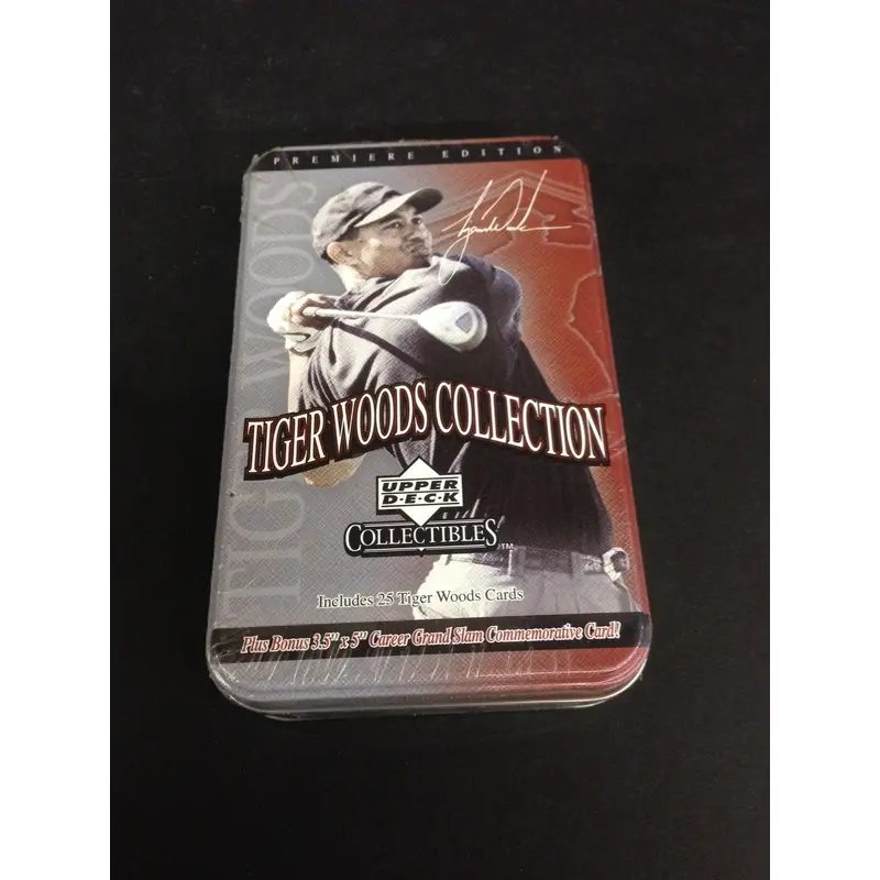 2001 Upper Deck Golf Tiger Woods Collection Factory Set