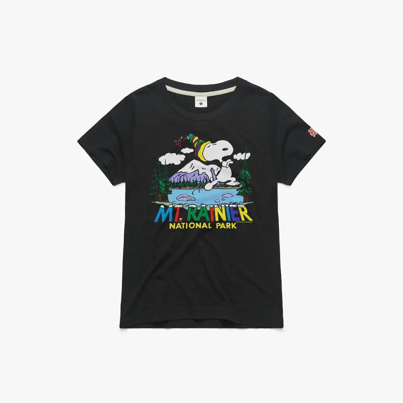 Women's Peanuts Snoopy x Mount Rainier National Park