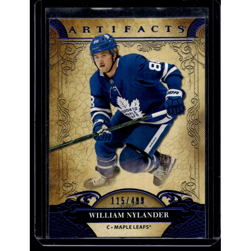 2020-21 Upper Deck Artifacts - Blue Sapphire - William Nylander #79 /499