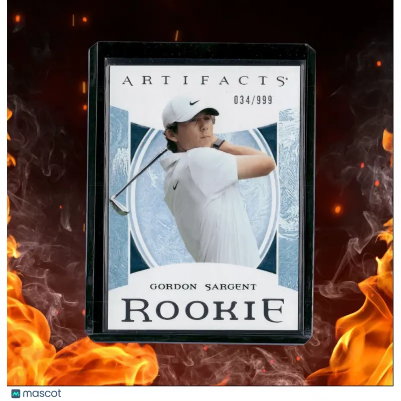 2024 Upper Deck Portfolio Gordon Sargent Artifacts Rookie 034/999 #12