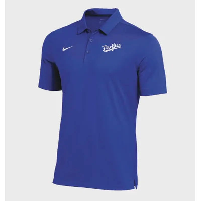 Fireflies Men's Royal Script Polo