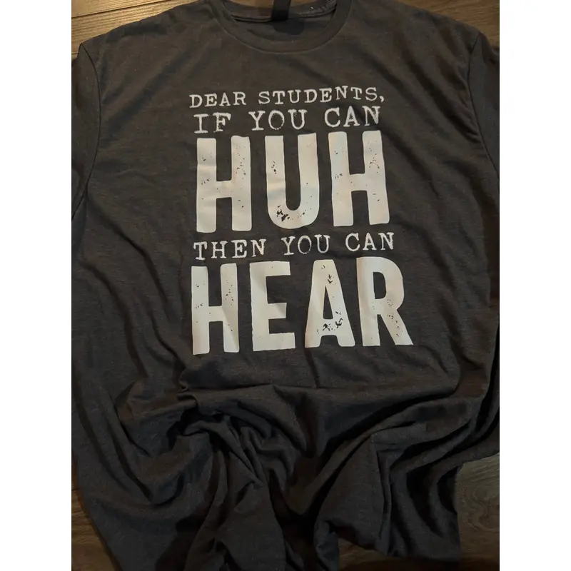 If you can huh you can hear - large