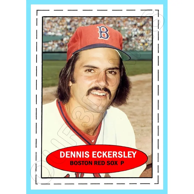 Dennis Eckersley 1971 Bazooka Custom Card - 4666