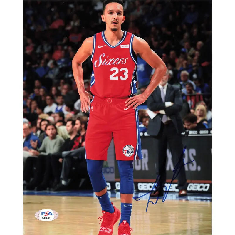 Landry Shamet Signed 8x10 photo PSA/DNA Philadelphia 76ers Autographed