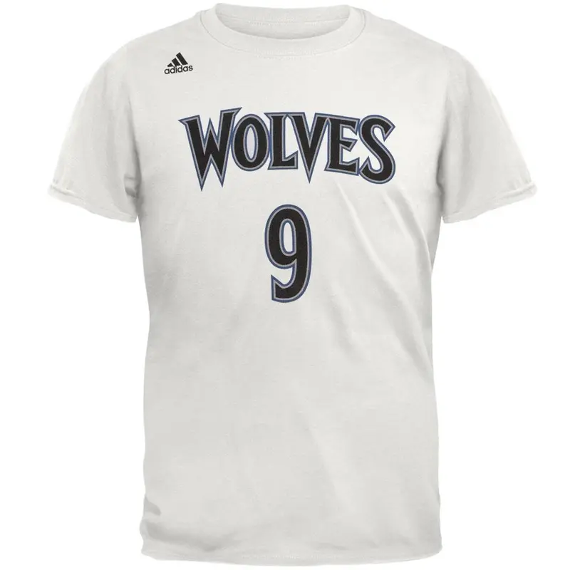 Minnesota Timberwolves - Rubio Name And Number Home Mens T Shirt