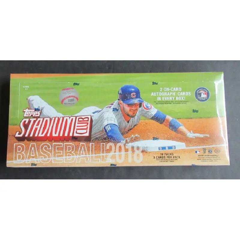 2018 Topps Stadium Club Baseball Box (Hobby) (16/8)