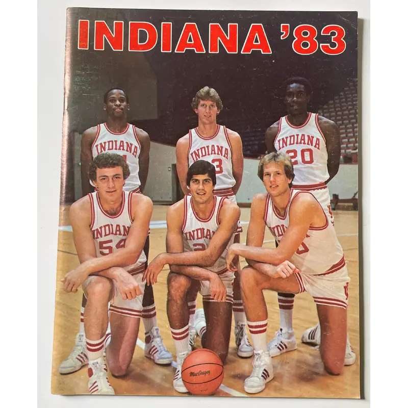 1983 Indiana University Basketball Media Guide