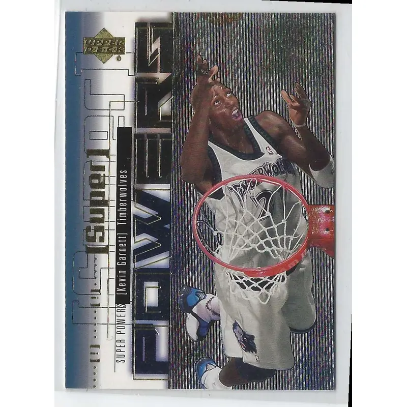2000 Upper Deck Super Powers Kevin Garnett #SP7
