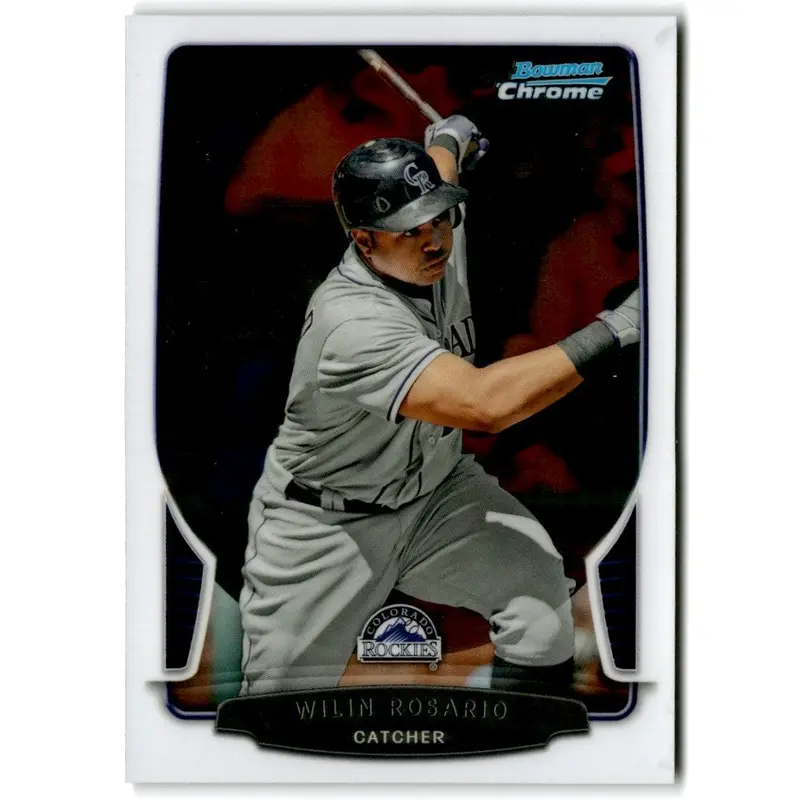 2013 Bowman Chrome Wilin Rosario #174