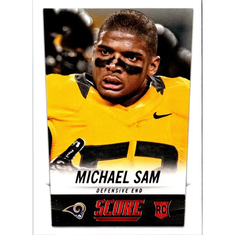 2014 Score Michael Sam #408 Rookie
