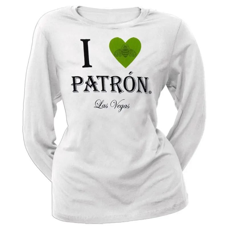 Patrn - I Love Patrn Juniors Long Sleeve T-Shirt