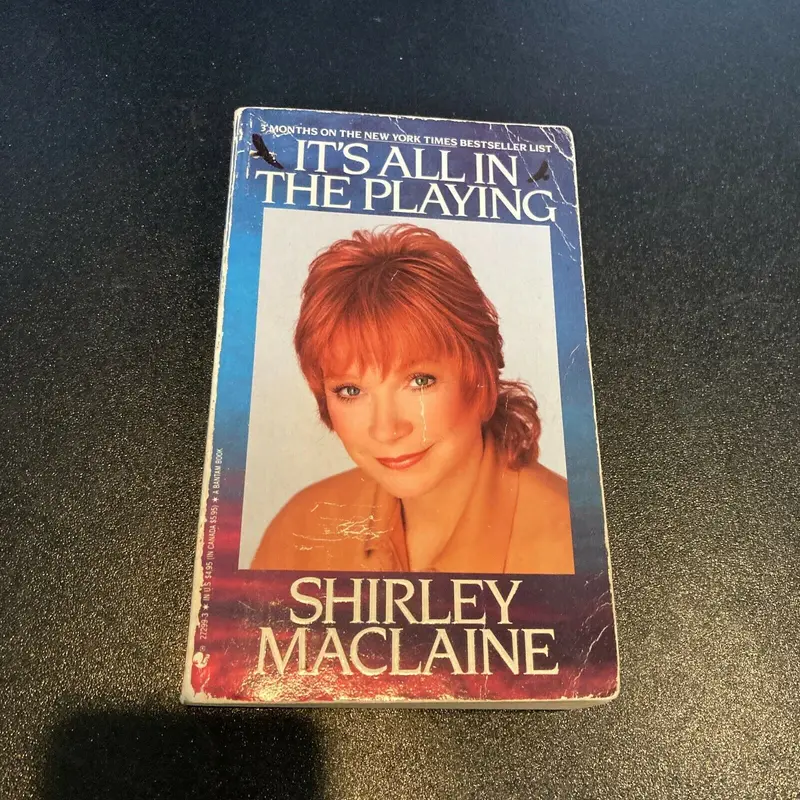 SHIRLEY MacLAINE Signed Autographed Book