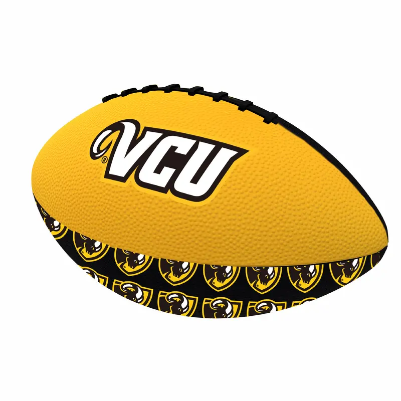 Virginia Commonwealth Mini Size Rubber Footballl