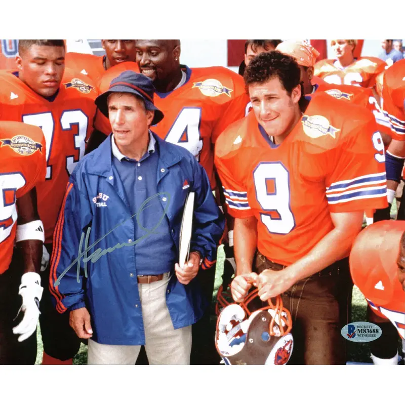 Henry Winkler The Waterboy Authentic Signed 8x10 Photo Autographed BAS Witness