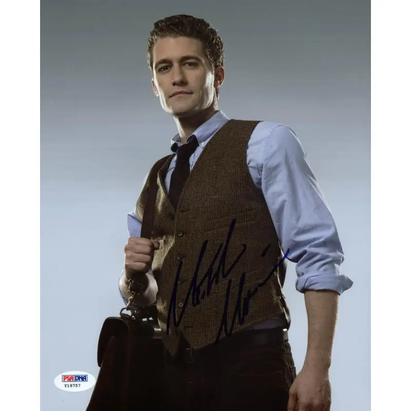 Matthew Morrison Glee Signed Authentic 8X10 Photo Autographed PSA/DNA #Y19757