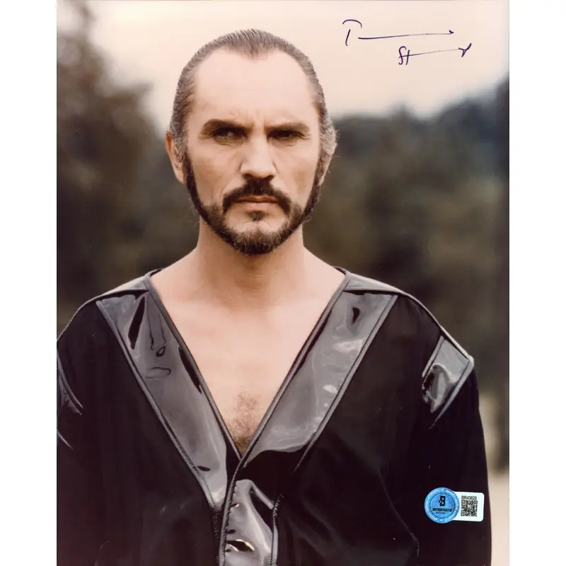 Terence Stamp General Zod Authentic Signed 8x10 Vertical Photo BAS #BR43828