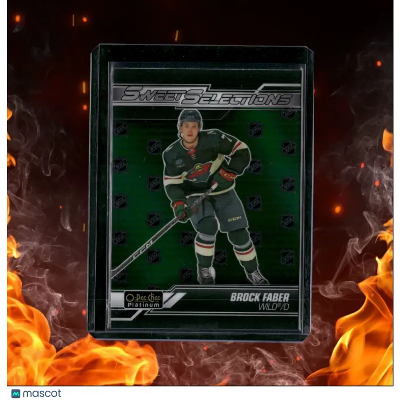 2023-24 O-Pee-Chee Platinum Brock Faber Sweet Selections Rookie #SS-10