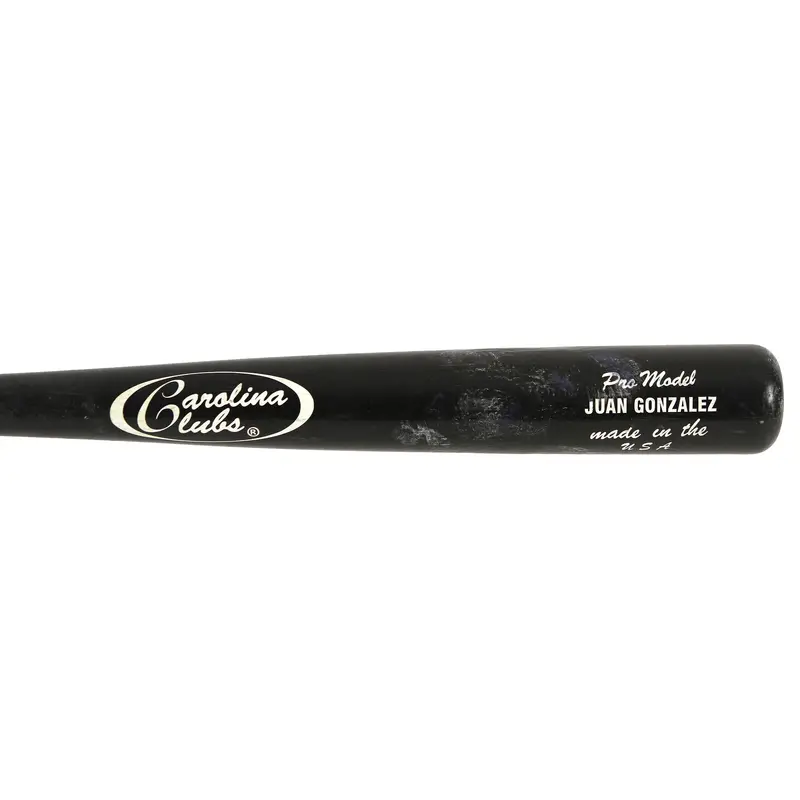2001 Juan Gonzalez Game Used  Carolina Clubs Baseball Bat With Mears COA