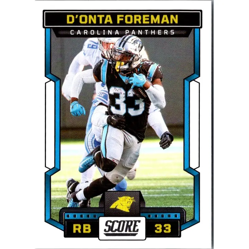 2023 Score D'Onta Foreman #45