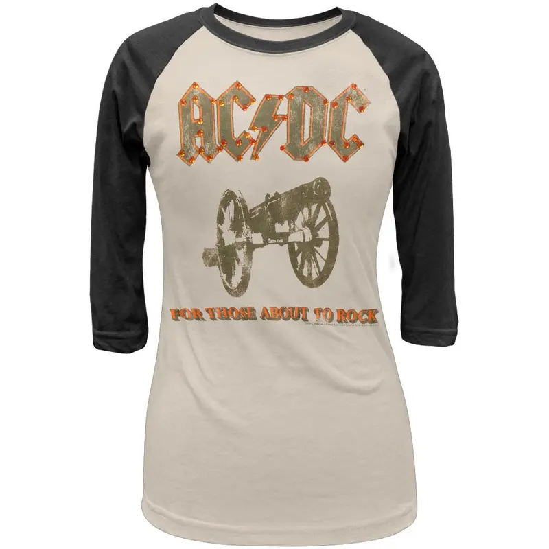 AC/DC - About To Rock Juniors Raglan
