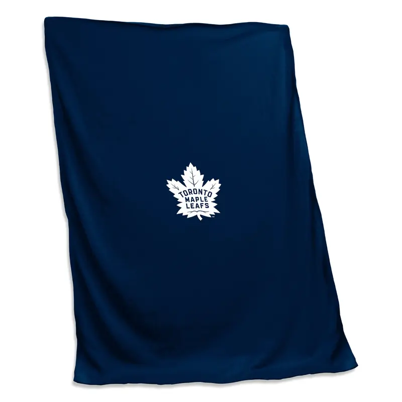 Toronto Navy Screened Sweatshirt Blanket f/ Primary Logo