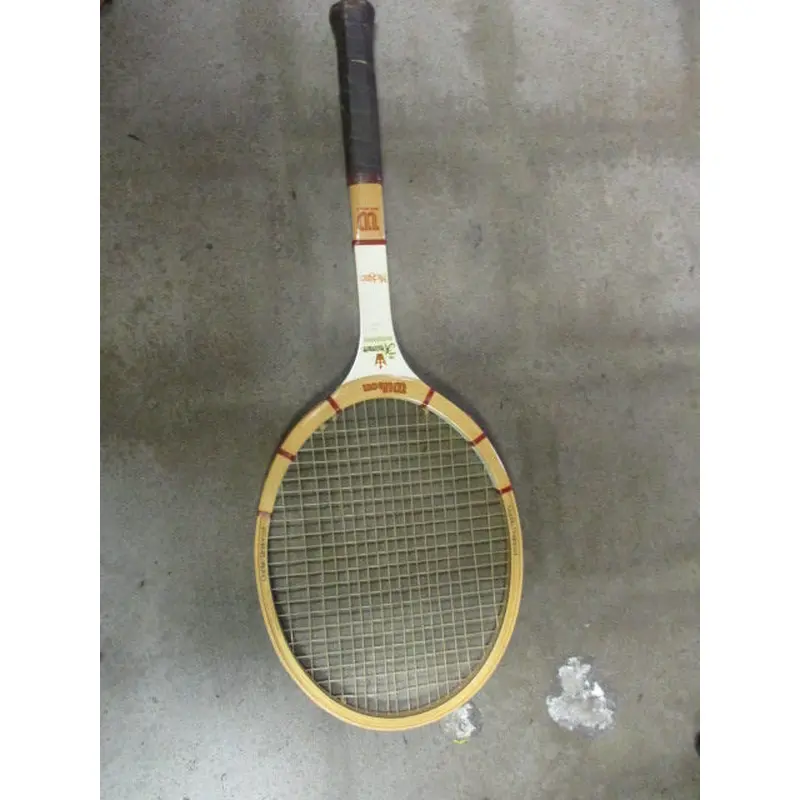 Used Vintage Wilson Jack Kramer Autograph Tennis Racket 4 3/8 M Tennis Raquet