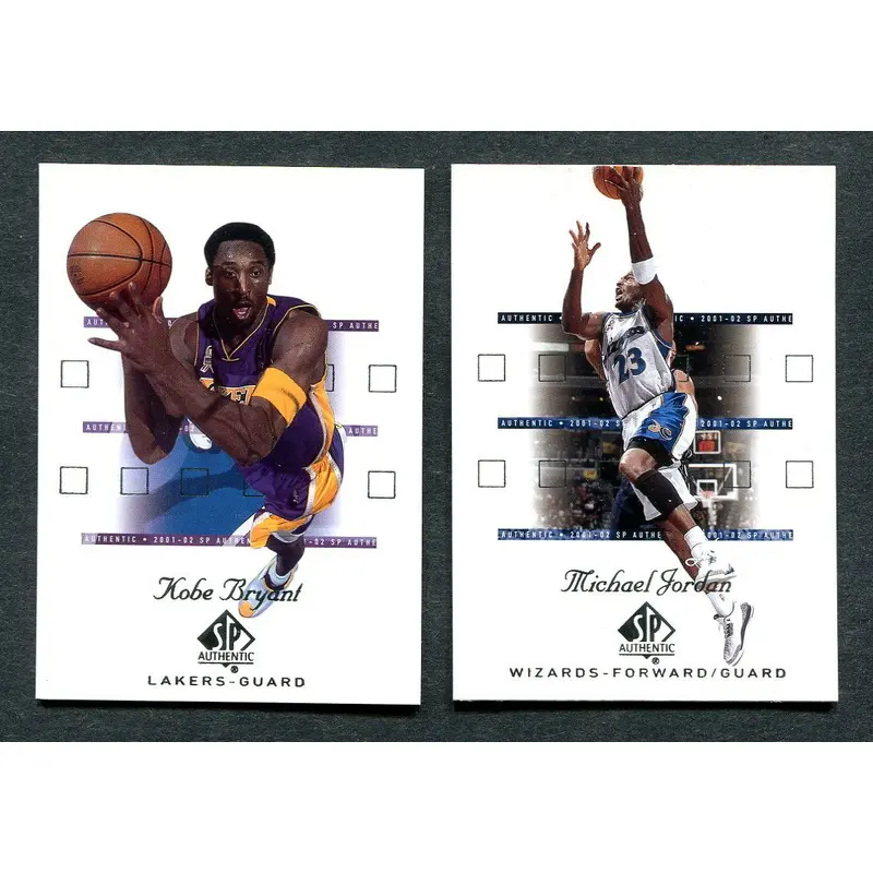 2001/02 Upper Deck SP Authentic Basketball Base Set (90)