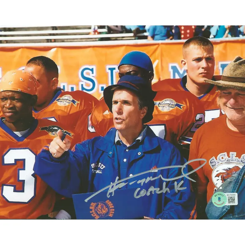 Henry Winkler The Waterboy "Coach K" Authentic Signed 8x10 Photo BAS #BC70300